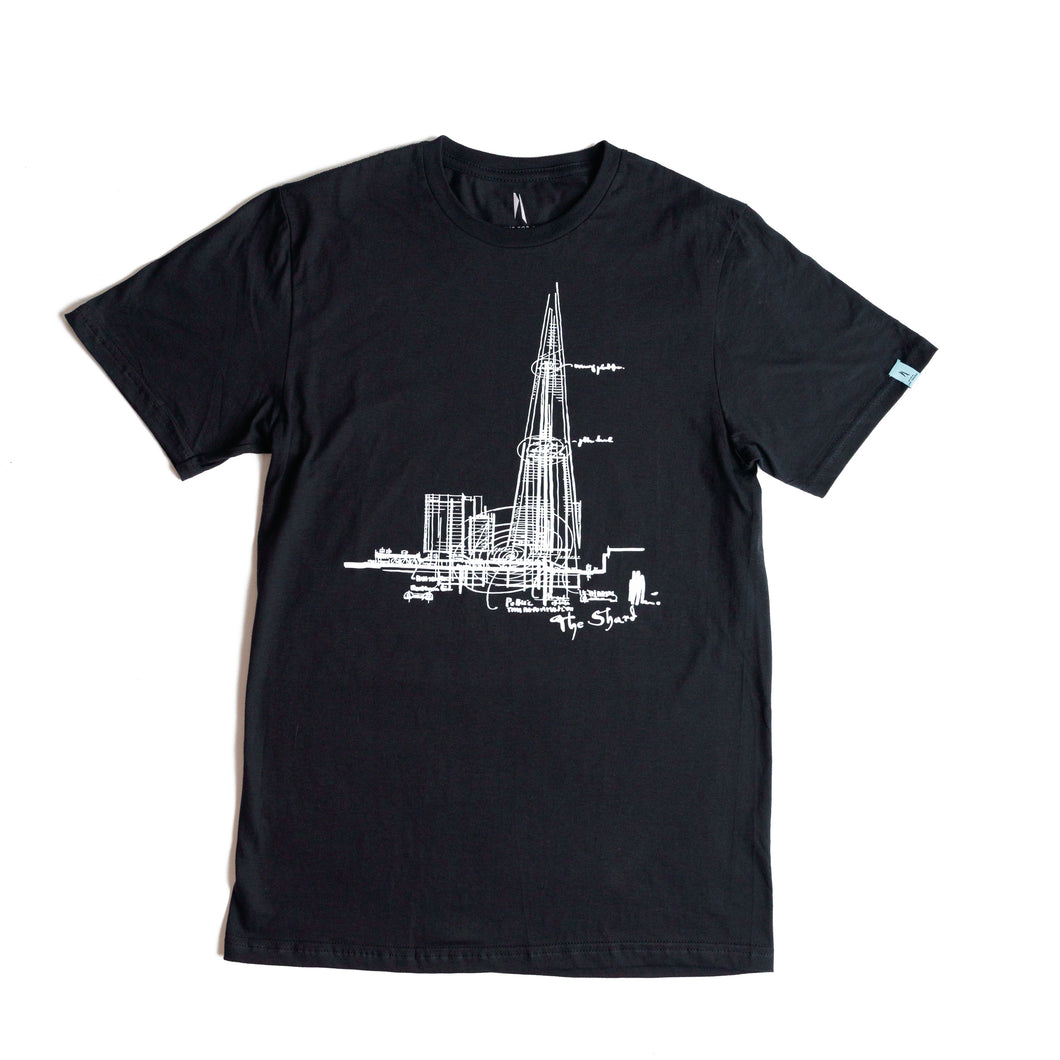 The Renzo Piano T-Shirt - Black